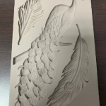 Elegant 3D Peacock with Feathers Silicone Fondant Mold with Large Bird and Detailed Feather Cavities for Royal Theme Cake Decorating, Cupcake Toppers, Chocolate, Candy, Soap, Wax Melts & Resin Crafts