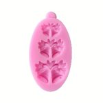 3 Cavity Christmas Jingle Bells with Holly Leaves 3D Silicone Fondant Mold for Holiday Cake Decorating, Cupcake Toppers, Chocolate, Candy, Soap, Wax Melts & Resin Crafts